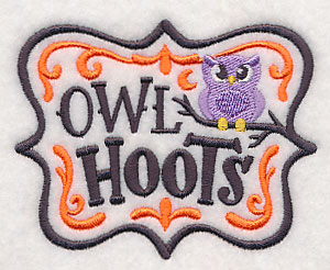 Owl hoots *