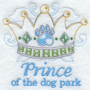 Prince of the dog park *