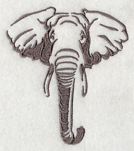 Silueta slona *