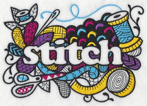 Blackwork stitch *