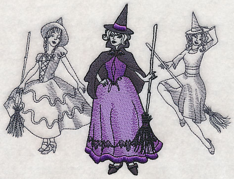 Kostýmy čarodějnické trio *
